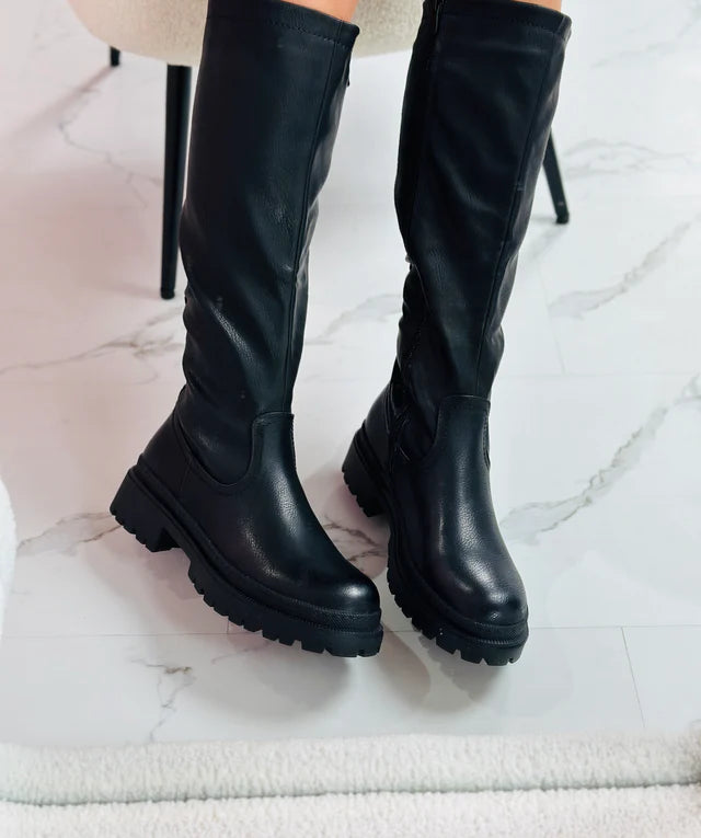 Anita- Botas Altas Negras